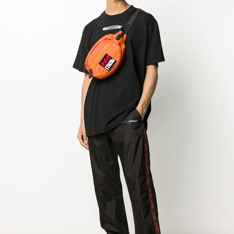 Off-White Pattern Printing Short Sleeve Black OMAA038E20JER0011001 - 3