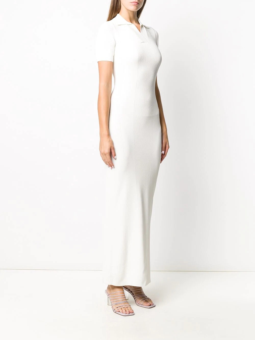 La robe maille polo maxi-dress - 3