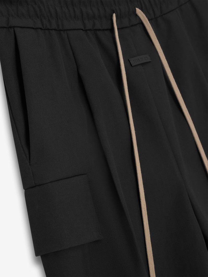 Weighted Twill Cargo Shorts 3