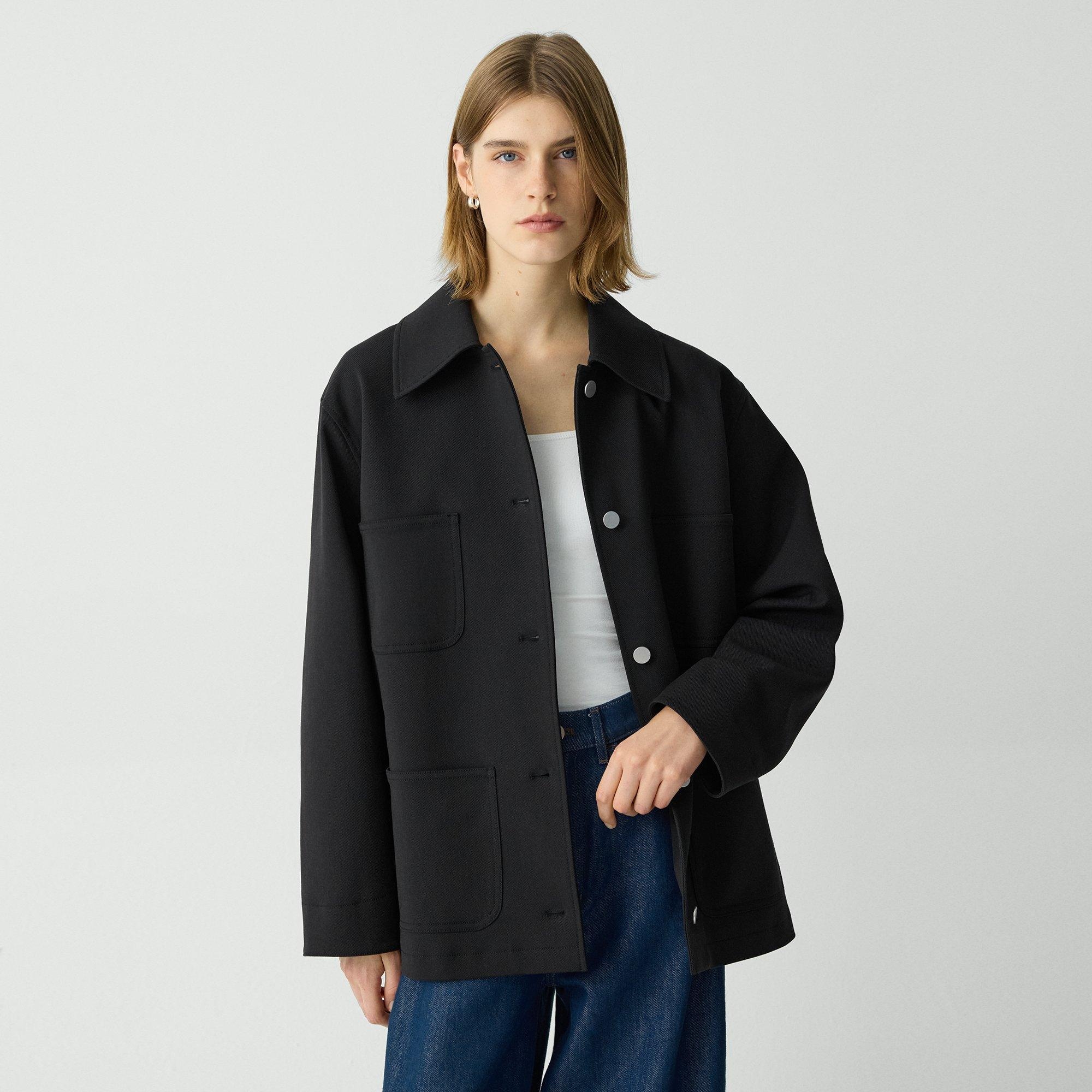 Oversized Utility Jacket in Neoteric Twill - 2