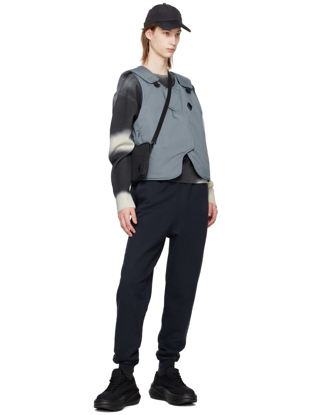 Black Essential Sweatpants - 4