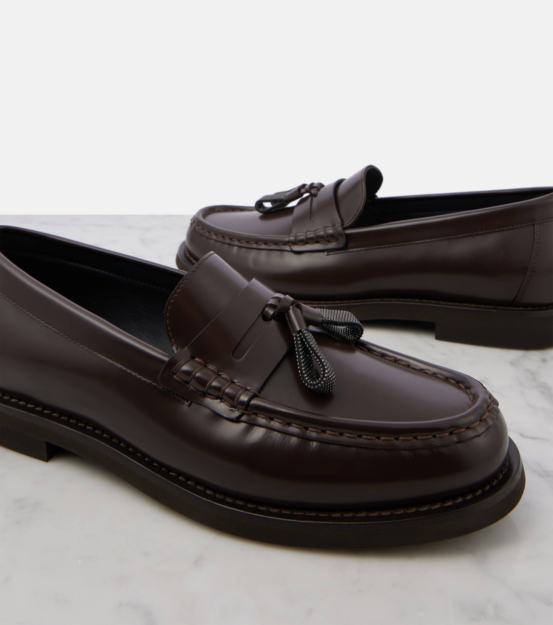 Leather loafers - 6