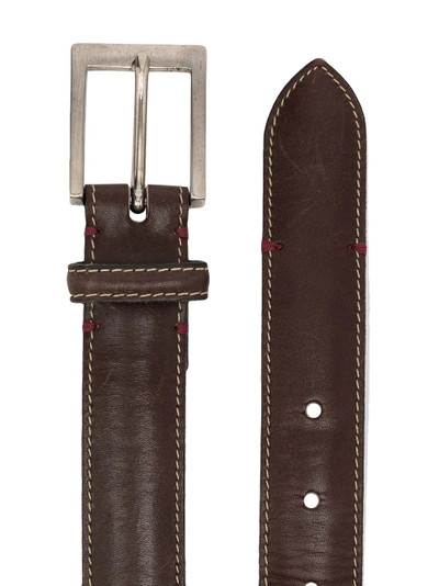 Paul Smith buckled leather belt outlook