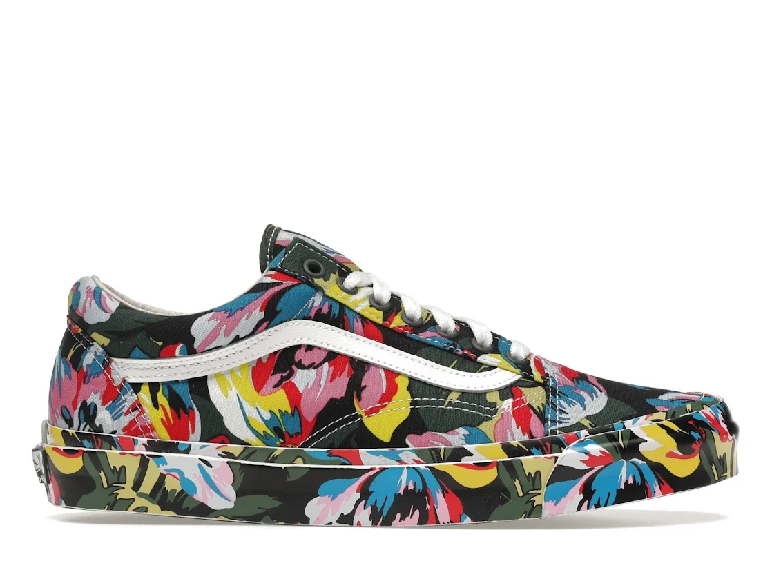 Vans Old Skool KENZO Floral Green - 1