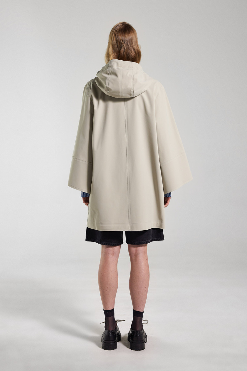 Lubban Lightweight Matte Raincoat Pelican 4