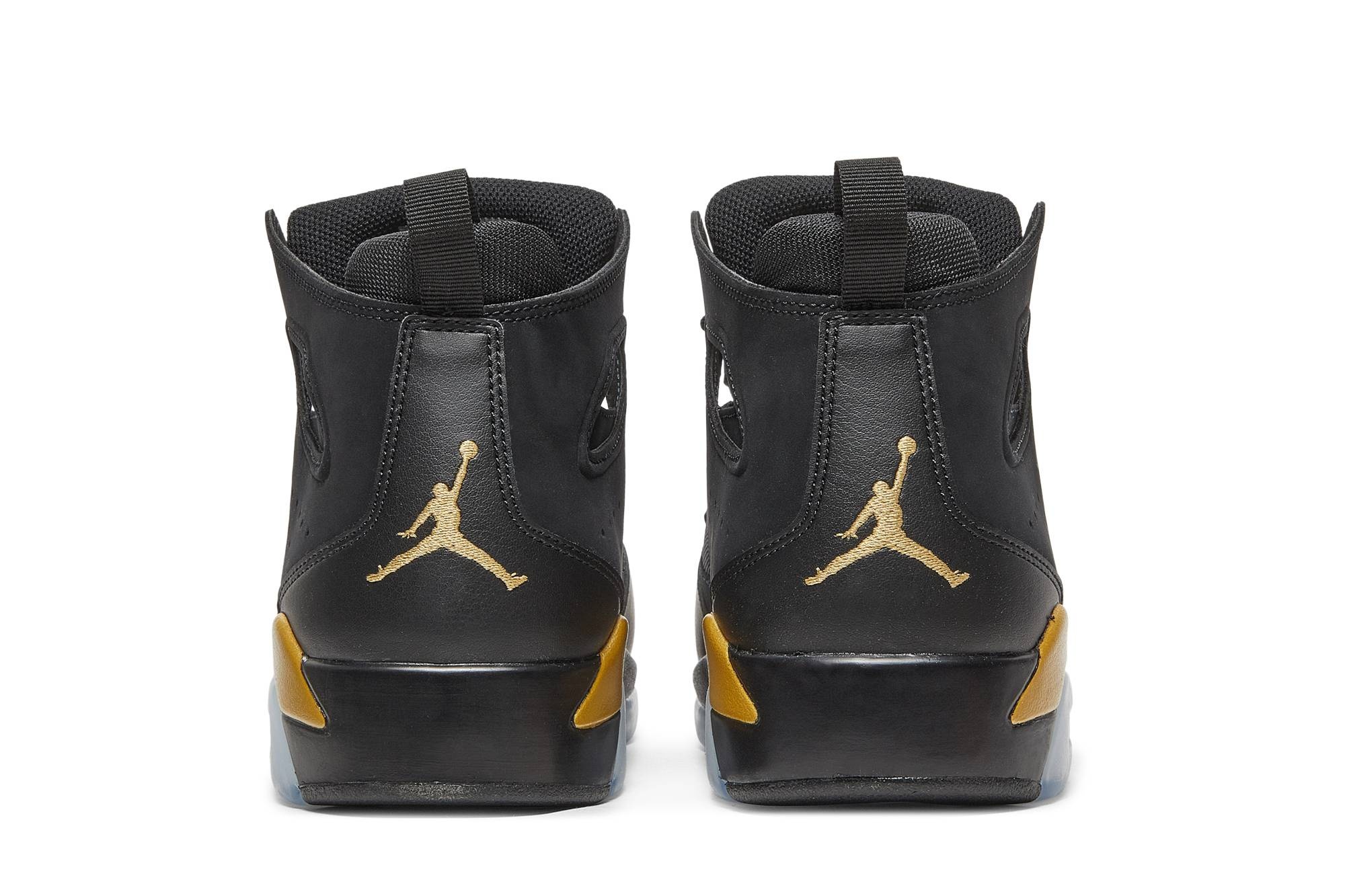 Jordan Flight Club 91 'Black Metallic Gold' - 6