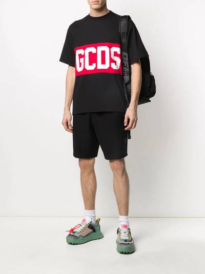 GCDS logo print T-shirt outlook