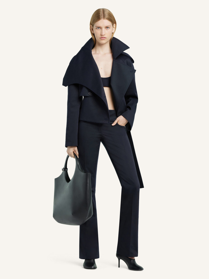 courrèges SHORT OBLIQUE TRENCH COAT outlook