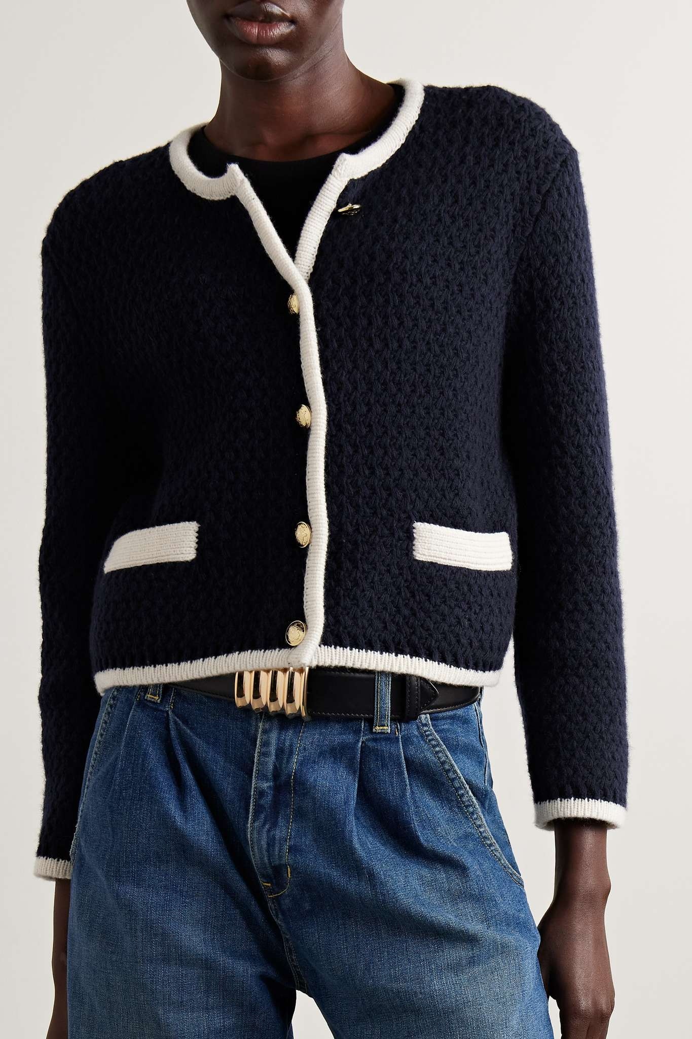 NILI LOTAN Perah wool jacket | netaporter | REVERSIBLE