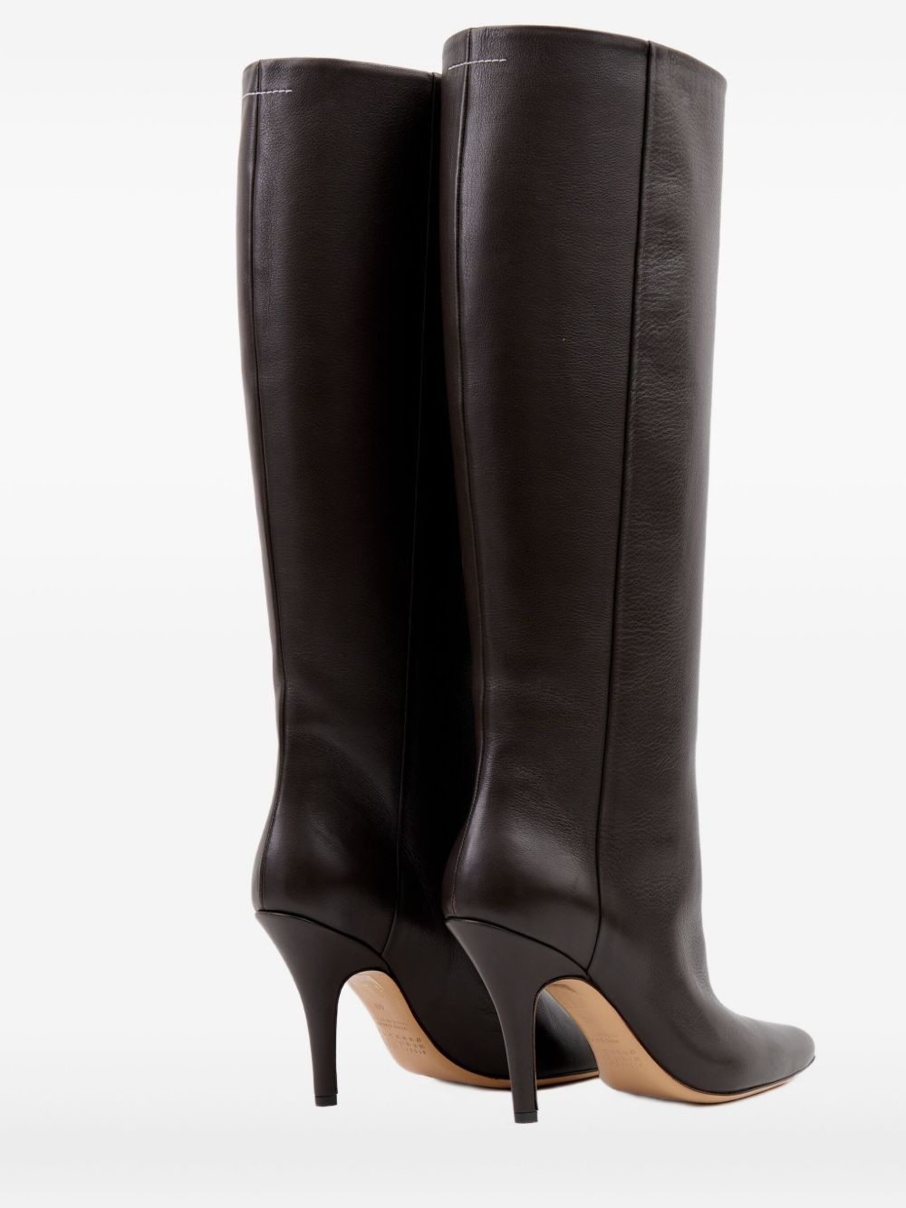 knee-high heeled boots - 3
