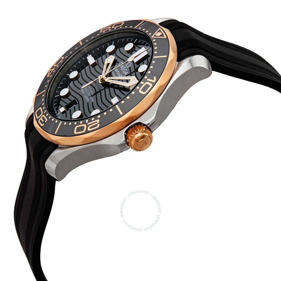 Omega Seamaster Automatic Chronometer Black Dial Men's Watch 210.22.42.20.01.001 - 2