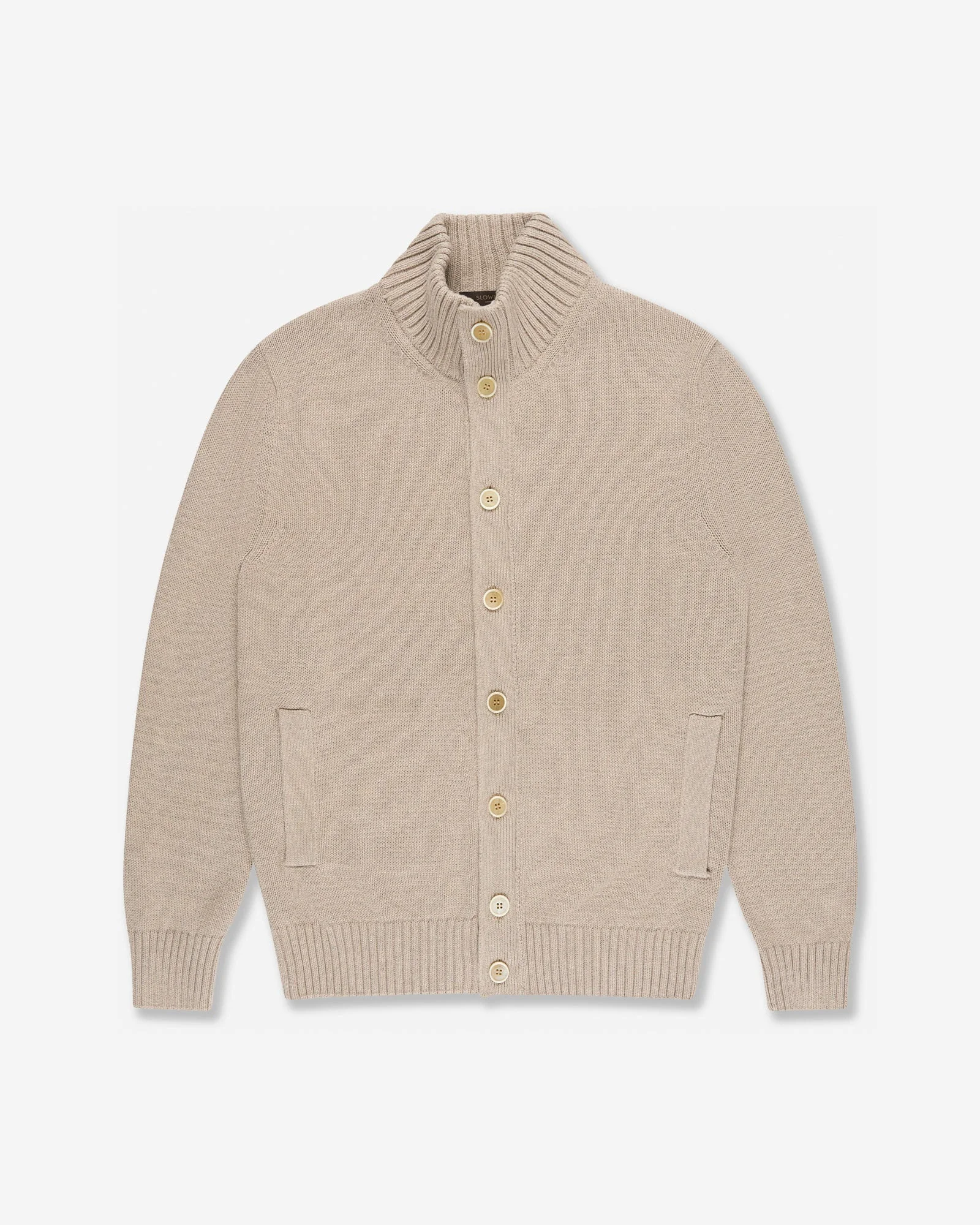 Slim fit cotton chioto cardigan - 1
