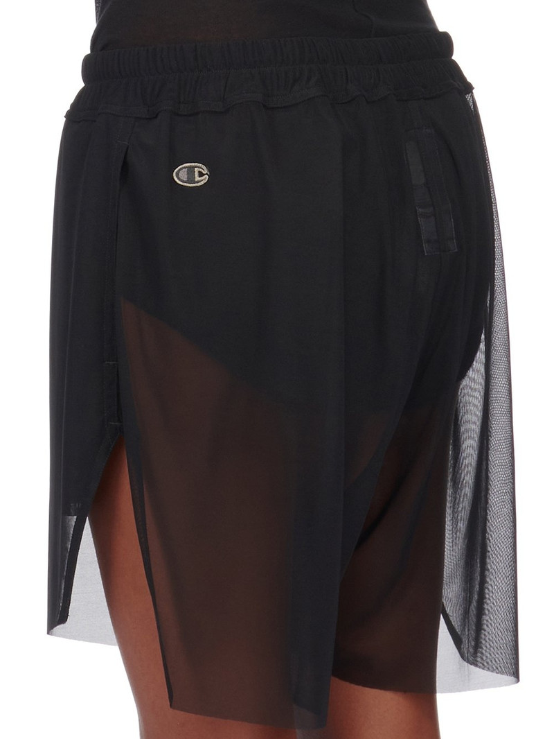 Black Champion Edition Dolphin Shorts 6