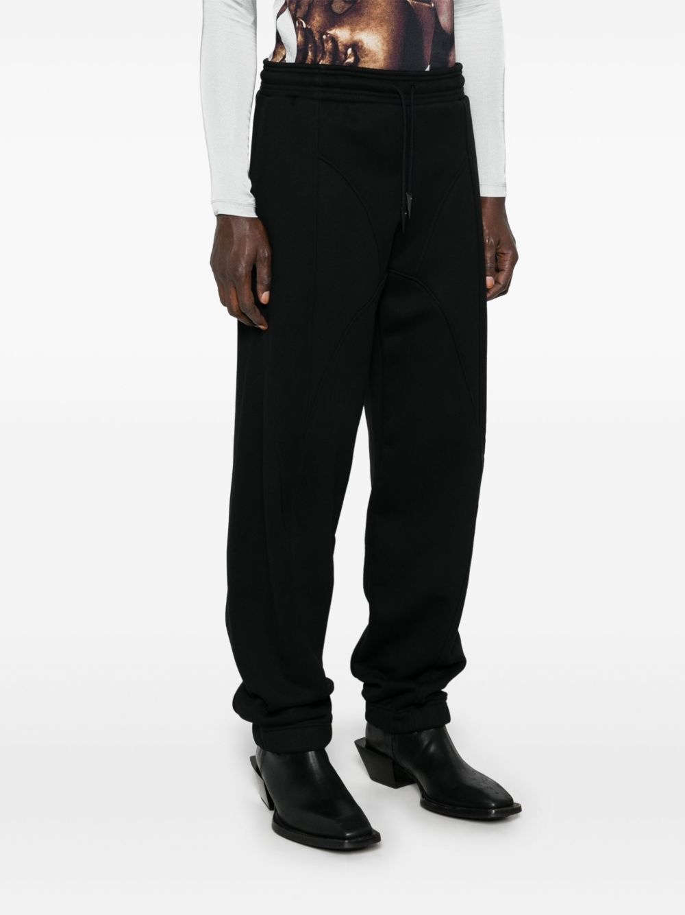 fleece track pants - 3