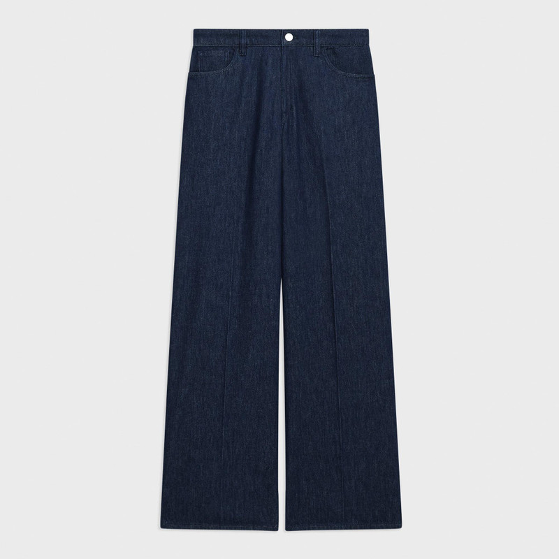 Straight-Leg 5-Pocket Pant in Denim 1
