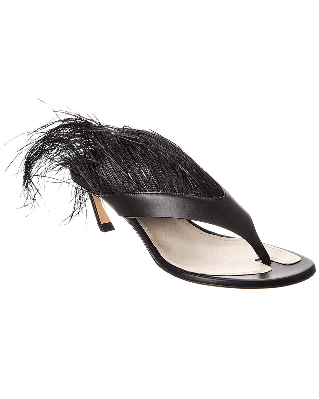 LANVIN Swing Melodie 45 Leather Sandal - 1