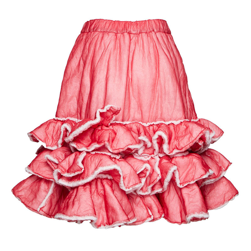 Comme Des Garçons Bonded Skirt With Tiers outlook