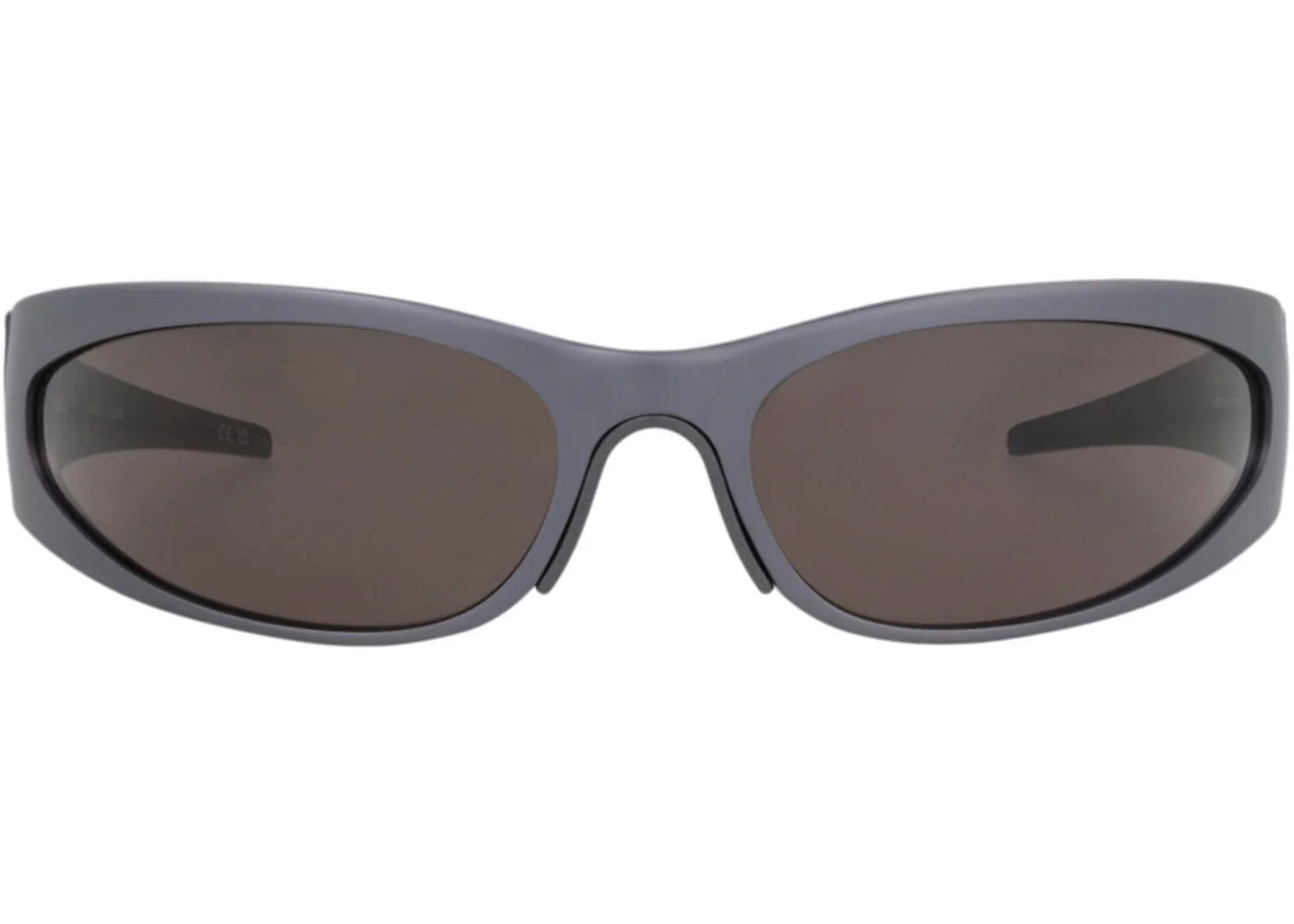 Balenciaga Shield-Frame Alluminium Sunglasses Grey Grey Grey (BB0290S-30014536-002) - 1