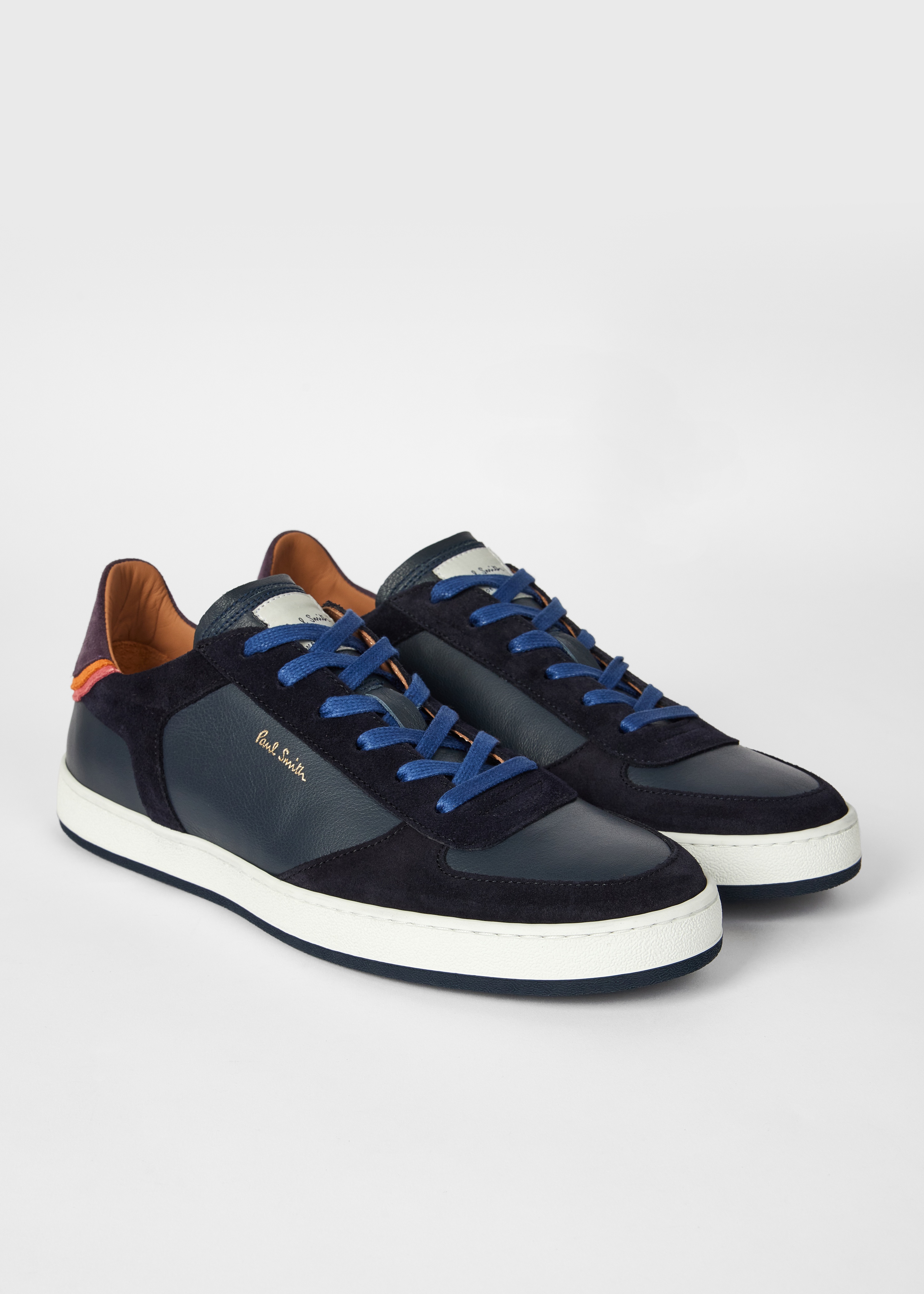Navy 'Destry' Trainers - 4