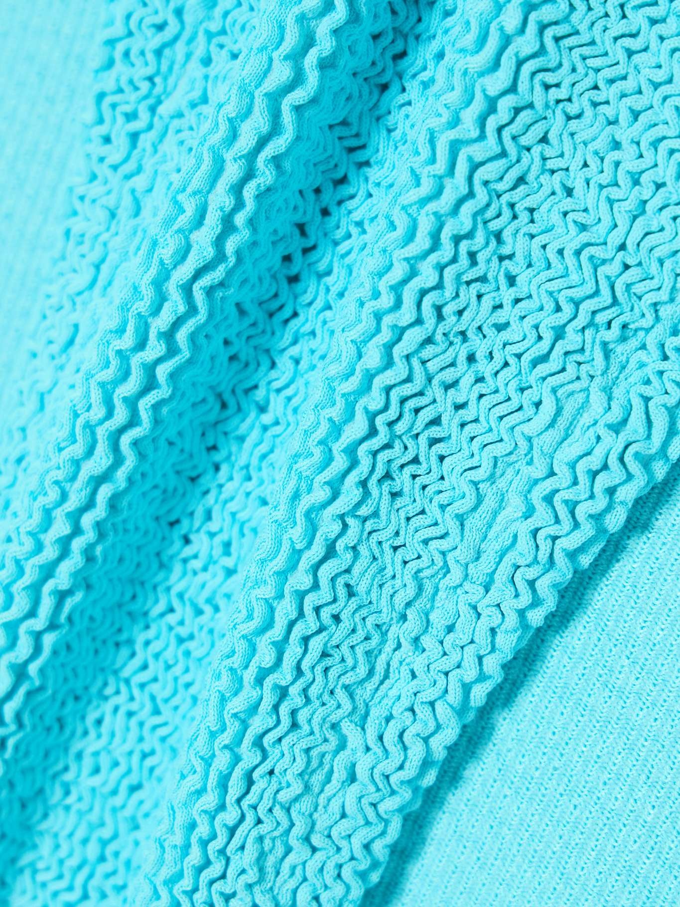 Bonnie seersucker bikini Turquoise - 4