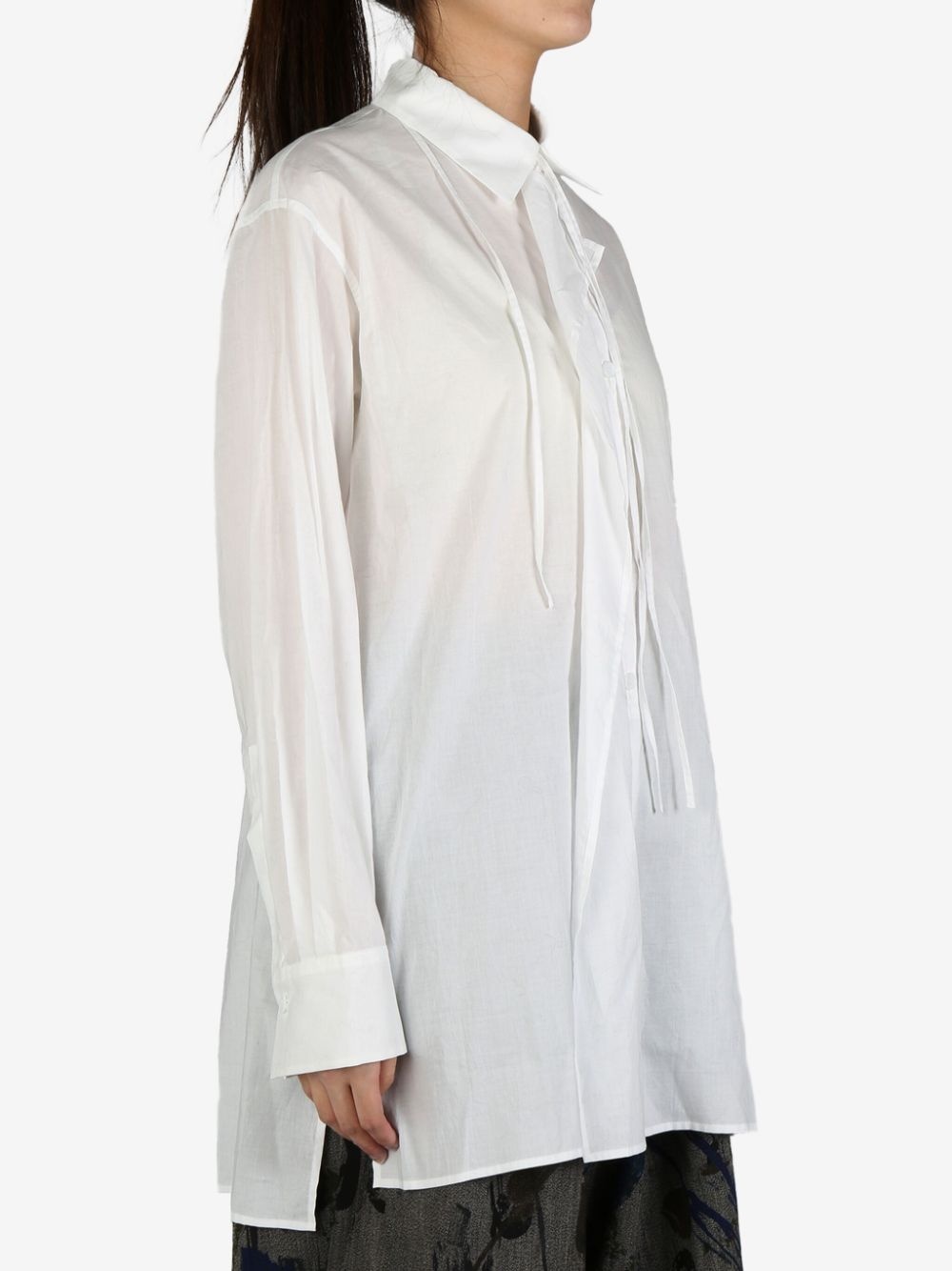 draped shirt - 2