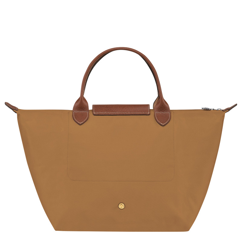 Le Pliage Original M Handbag Fawn - Recycled canvas 4