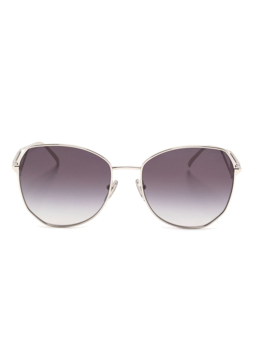 gradient oversized-frame sunglasses - 1