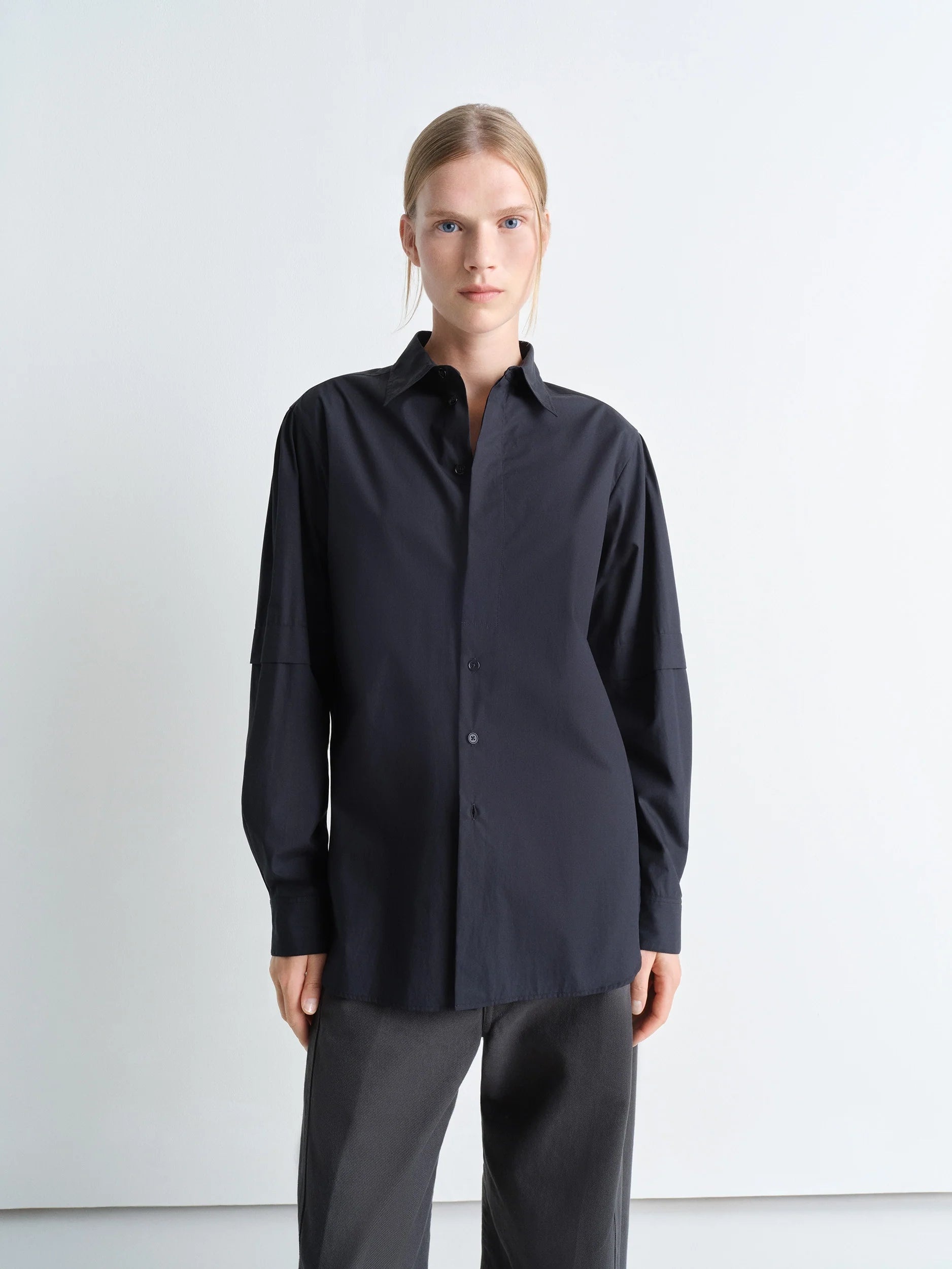 Lemaire SHIRT WITH SLITS | REVERSIBLE Lemaire SHIRT WITH SLITS | REVERSIBLE