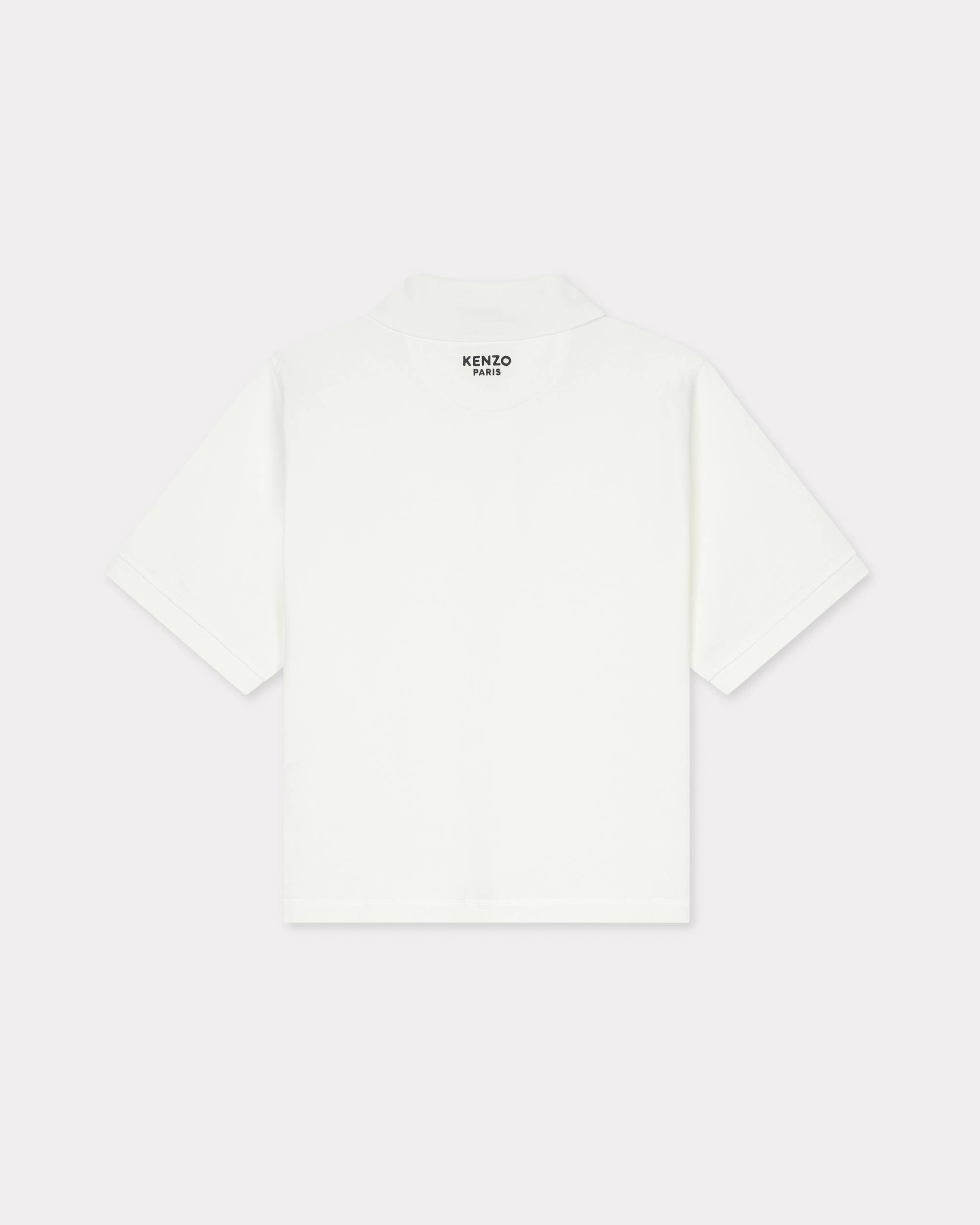 'KENZO Pop' embroidered short polo in cotton - 2