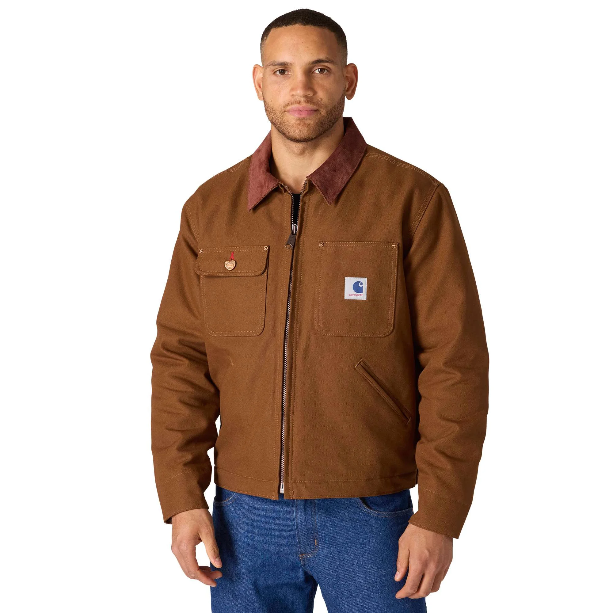 Crafted Series Duck Sherpa Lined Chore Jacket - 1