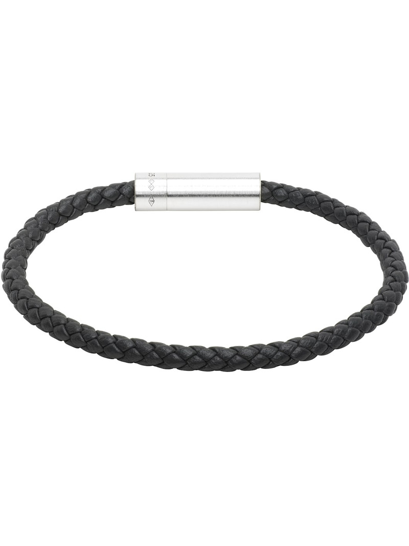 le gramme 'Le 7g' Leather Cable Bracelet outlook