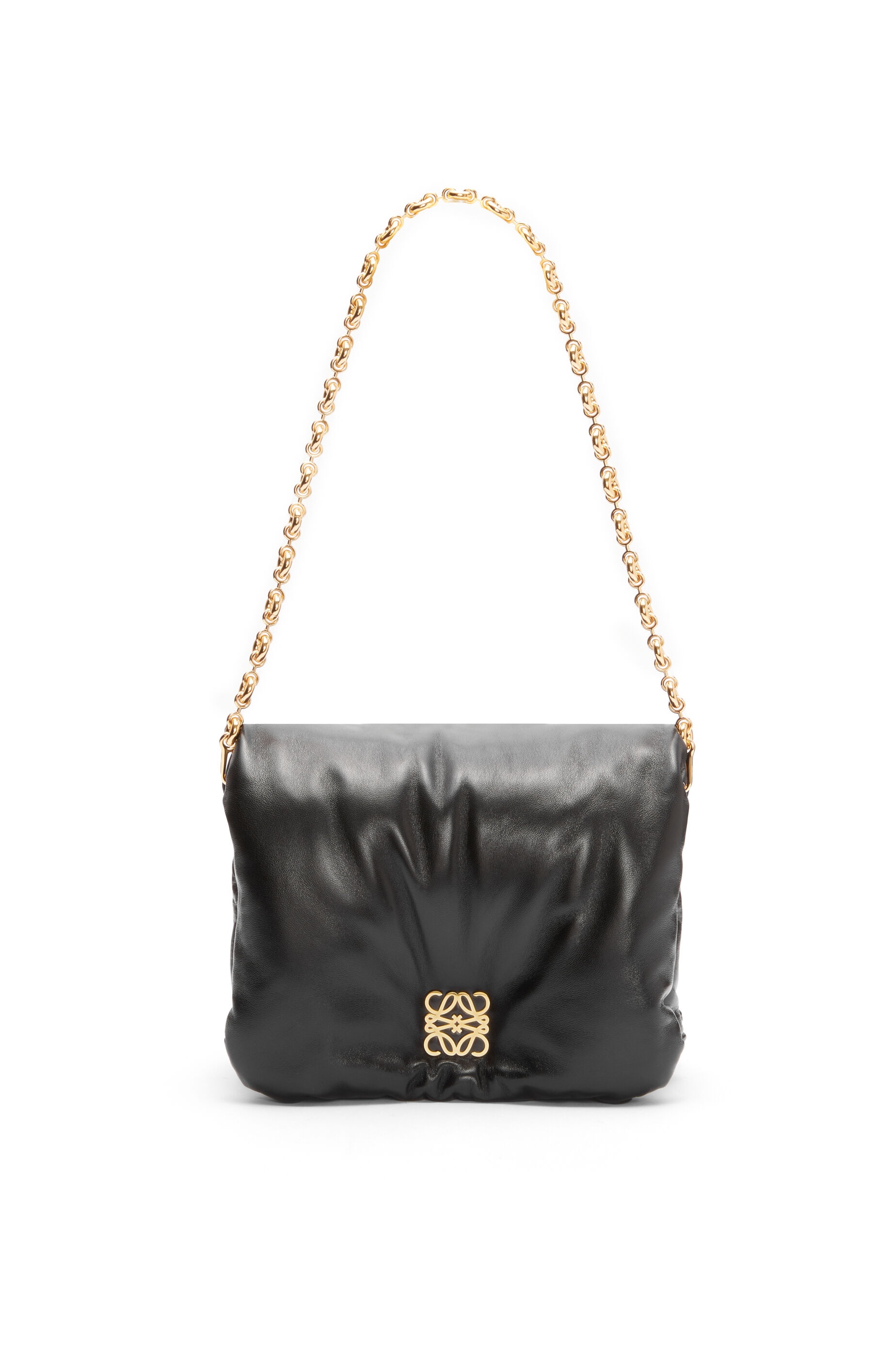 Loewe Puffer Goya bag in shiny nappa lambskin | REVERSIBLE