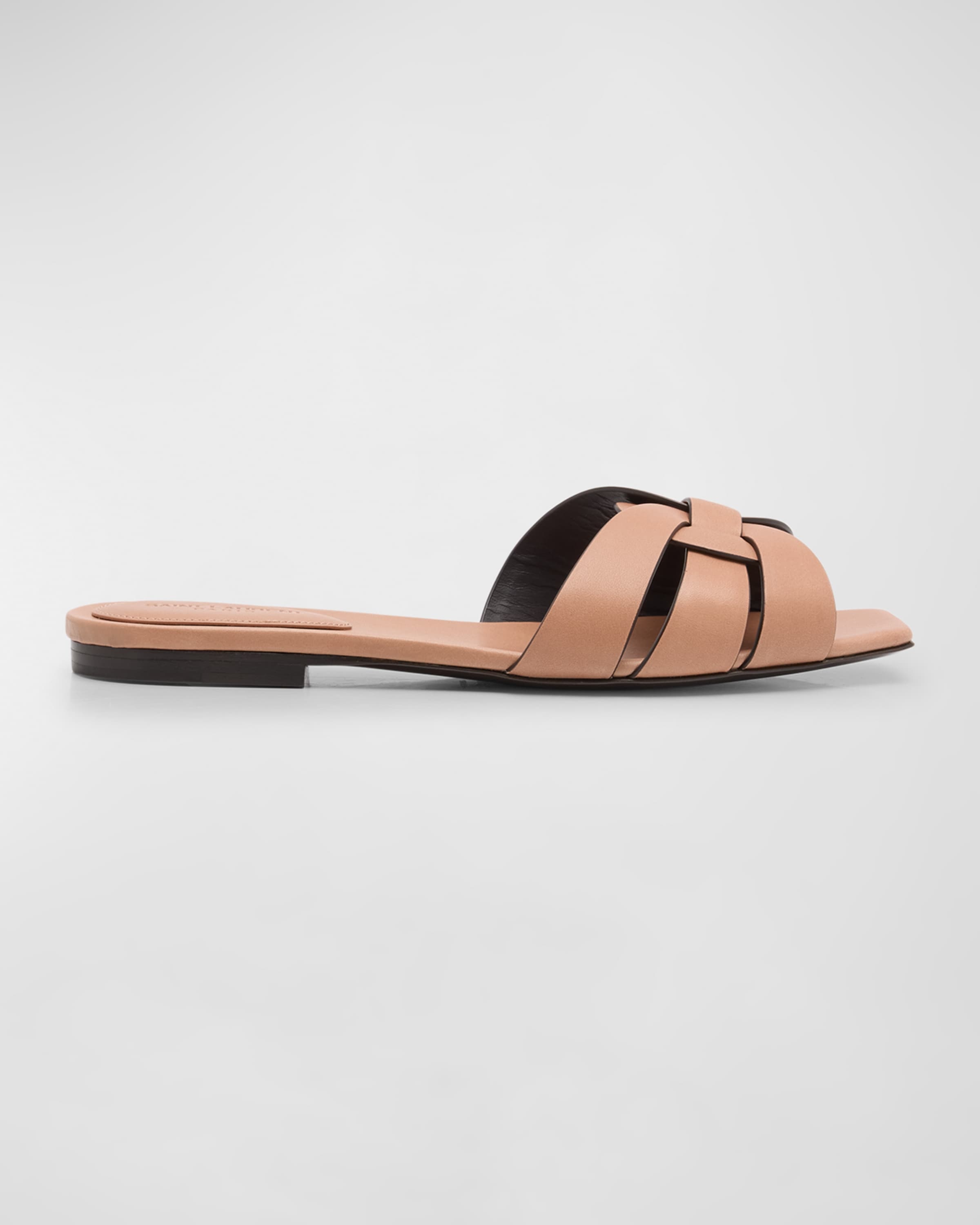 Tribute Woven Flat Slide Sandals - 1