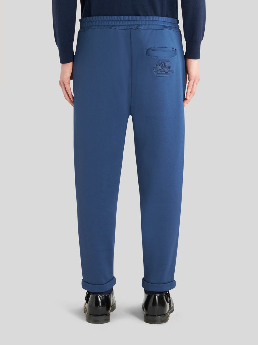 FLEECE TROUSERS WITH ETRO LOGO AND PEGASO - 4