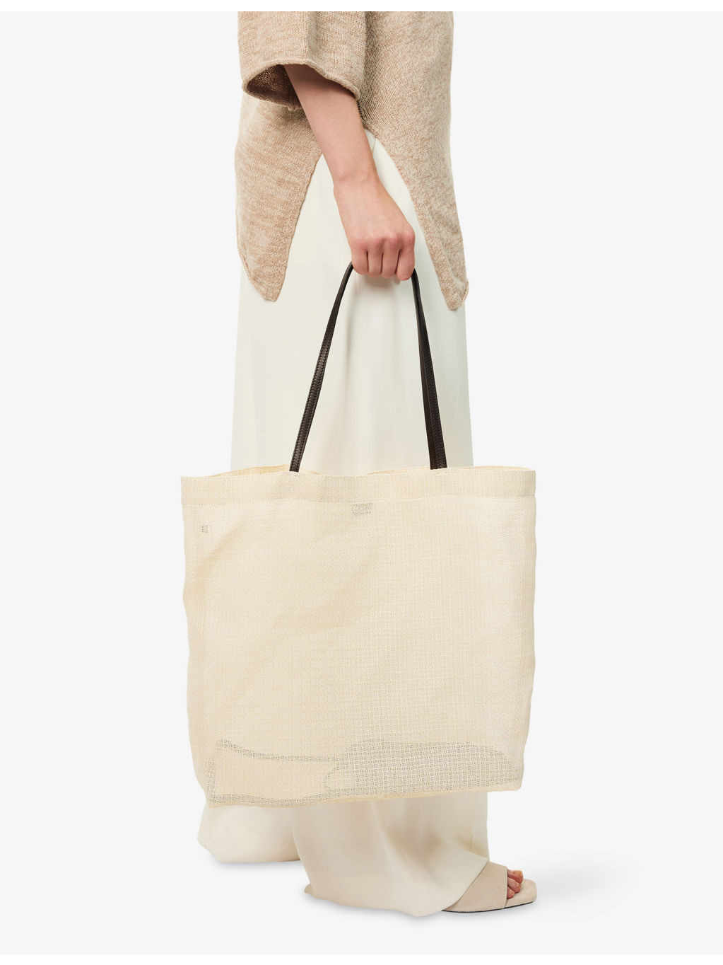 Barn Woven-Mesh Tote Bag - 3