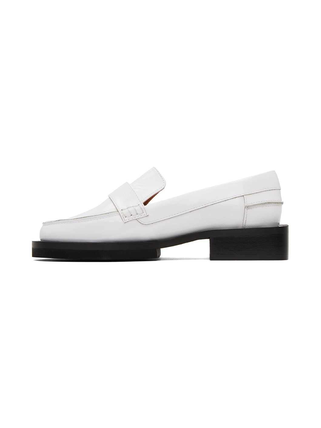 White Jewel Loafers - 3