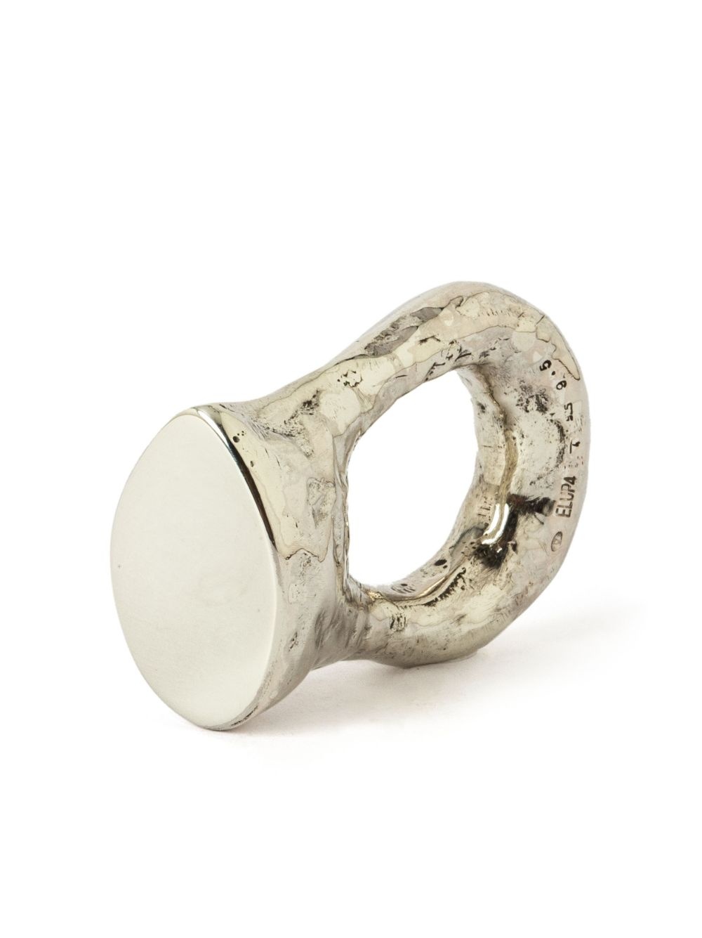 Giant Roman sterling silver ring - 3