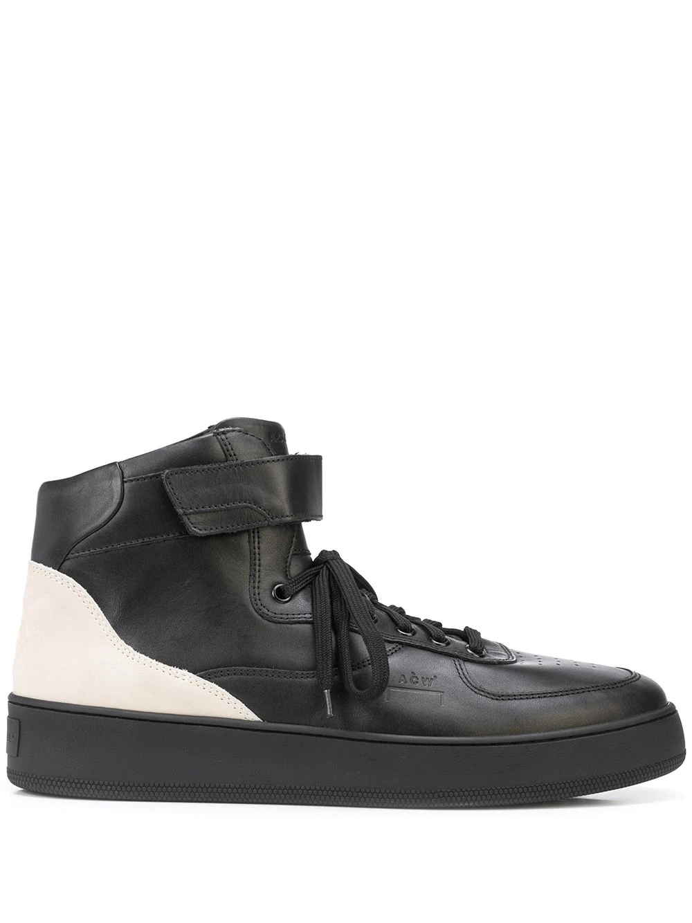 Rhombus high-top sneakers - 1