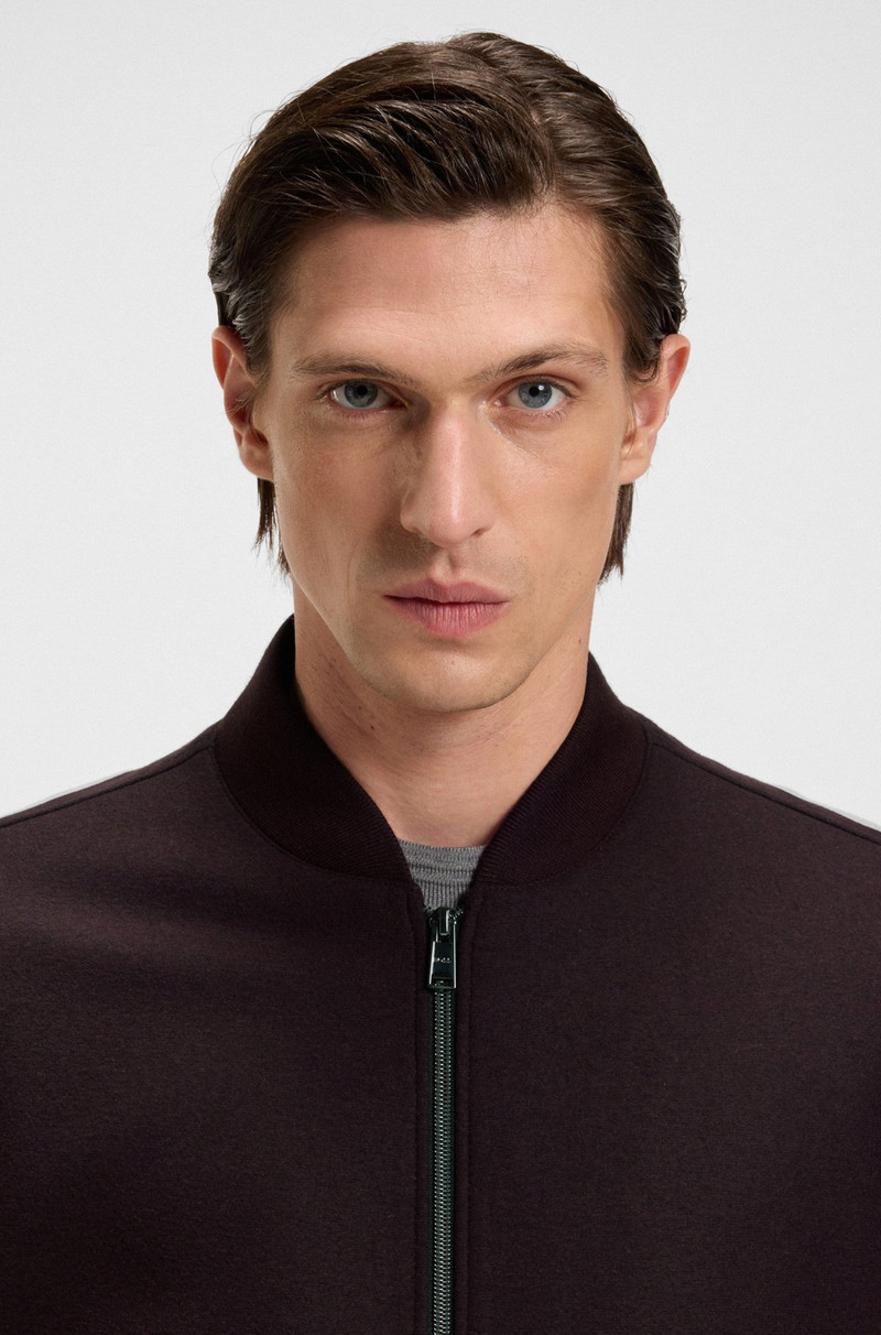 BRUSHED SLIM-FIT JACKET IN STRETCH FLANNEL 5