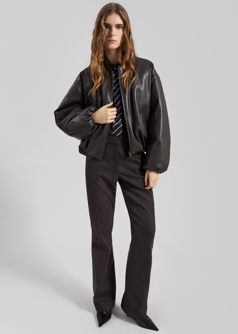 Coperni Boyfriend Pants - Brown 4