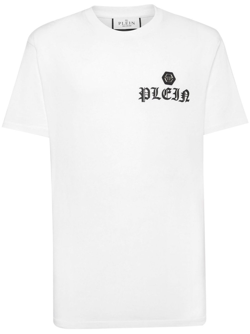 logo-print cotton T-shirt 1