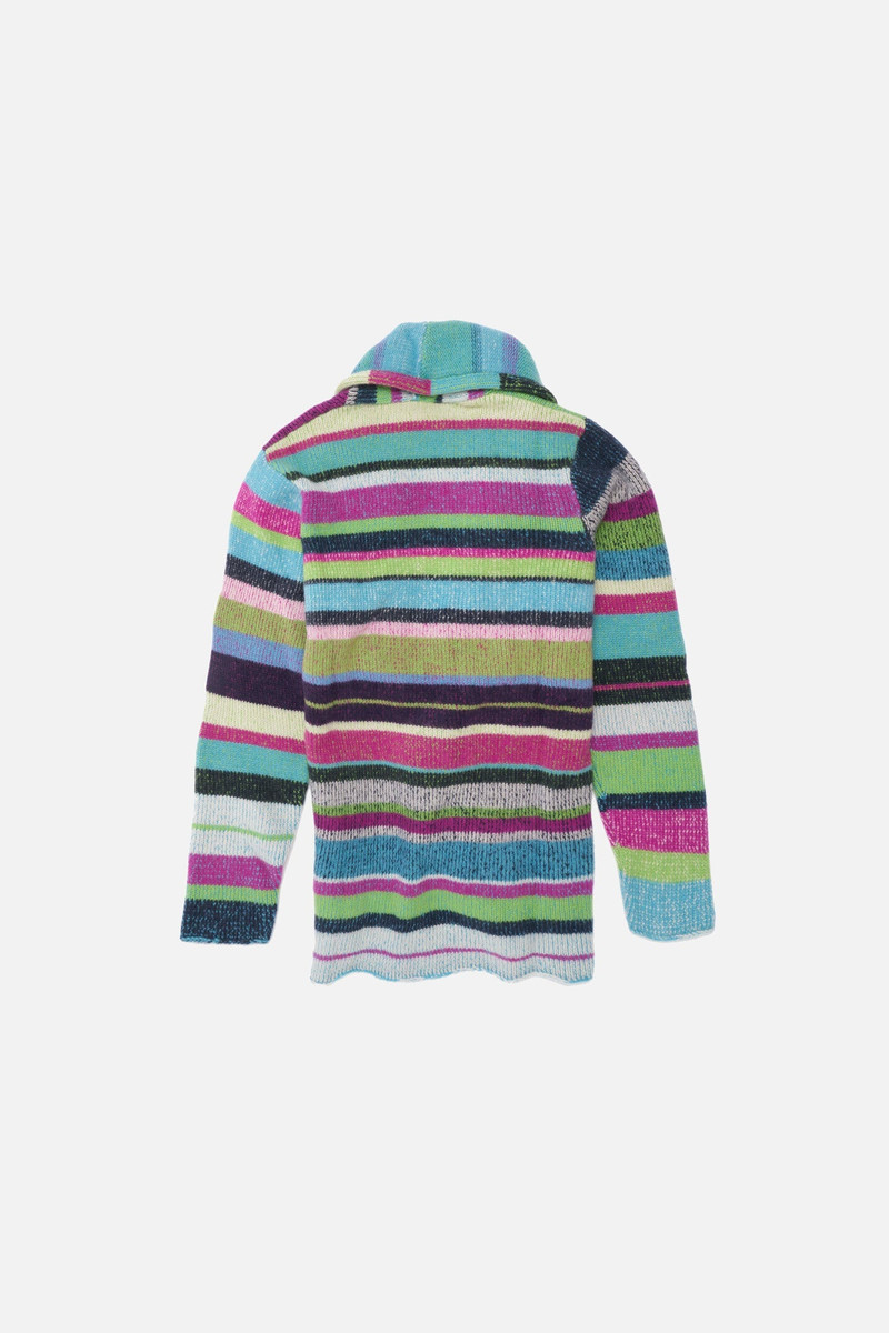 The Elder Statesman STRIPE ITALY SMOKING JACKET outlook