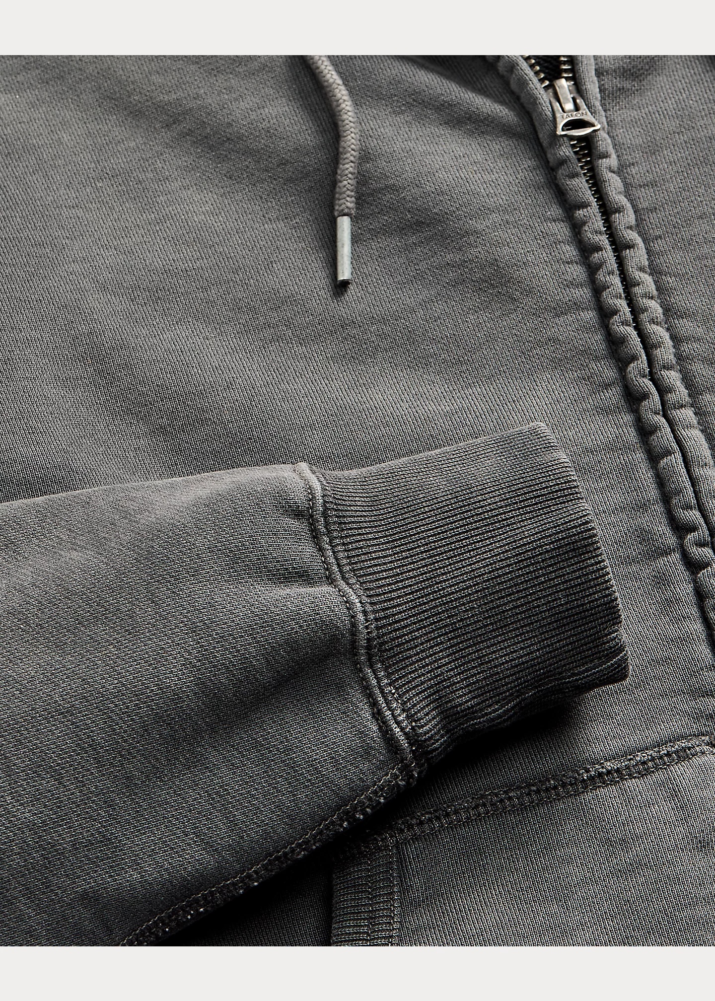 Garment-Dyed French Terry Hoodie - 5