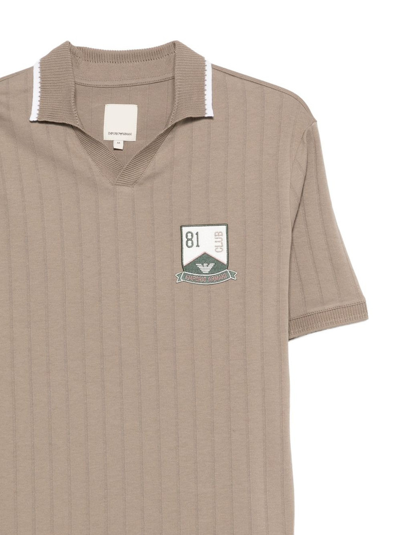 V-neck polo shirt 3