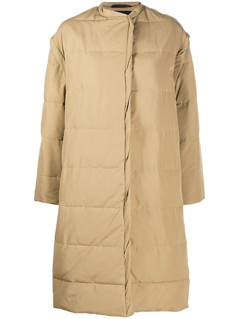 oversize padded coat - 1