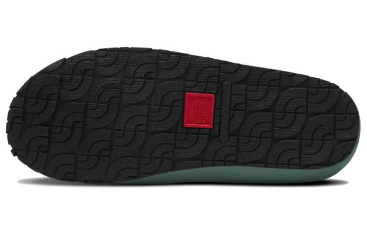 (WMNS) THE NORTH FACE Thermoball Traction Mule V 'Dark Sage Next Gen Logo Print Gardenia White' A3V1 - 5