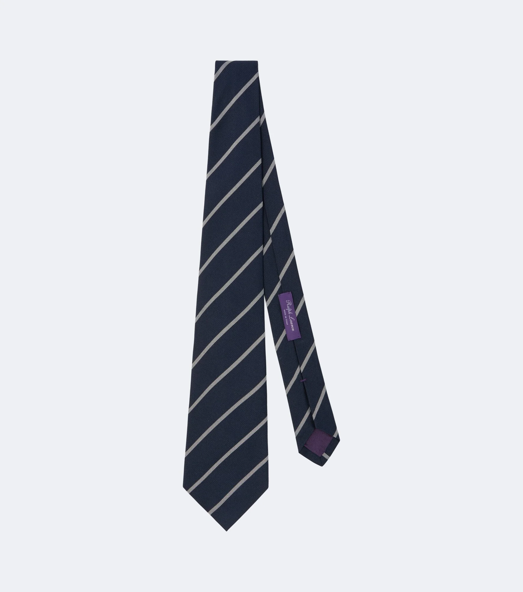 Striped silk tie - 1
