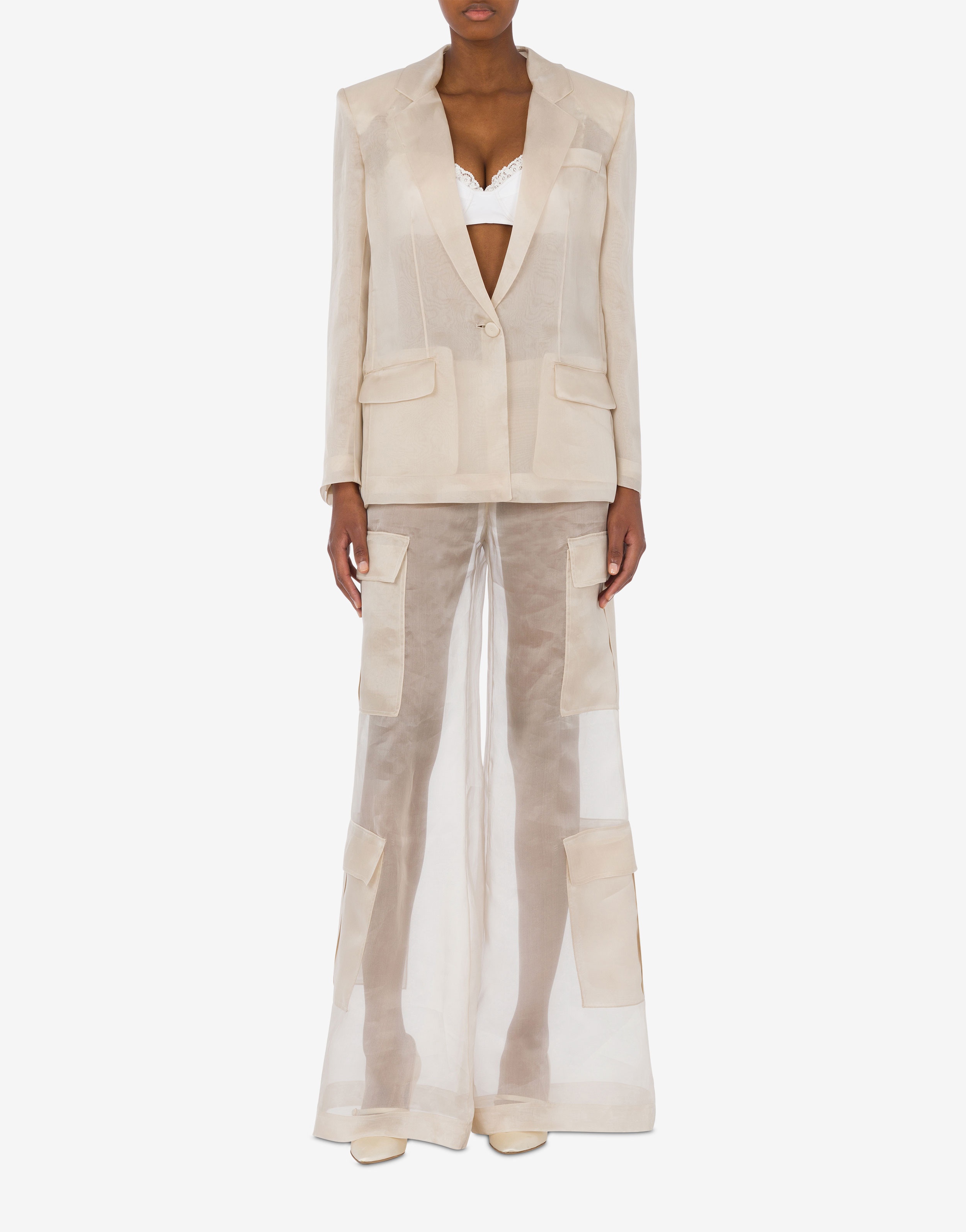 SILK ORGANZA JACKET - 2