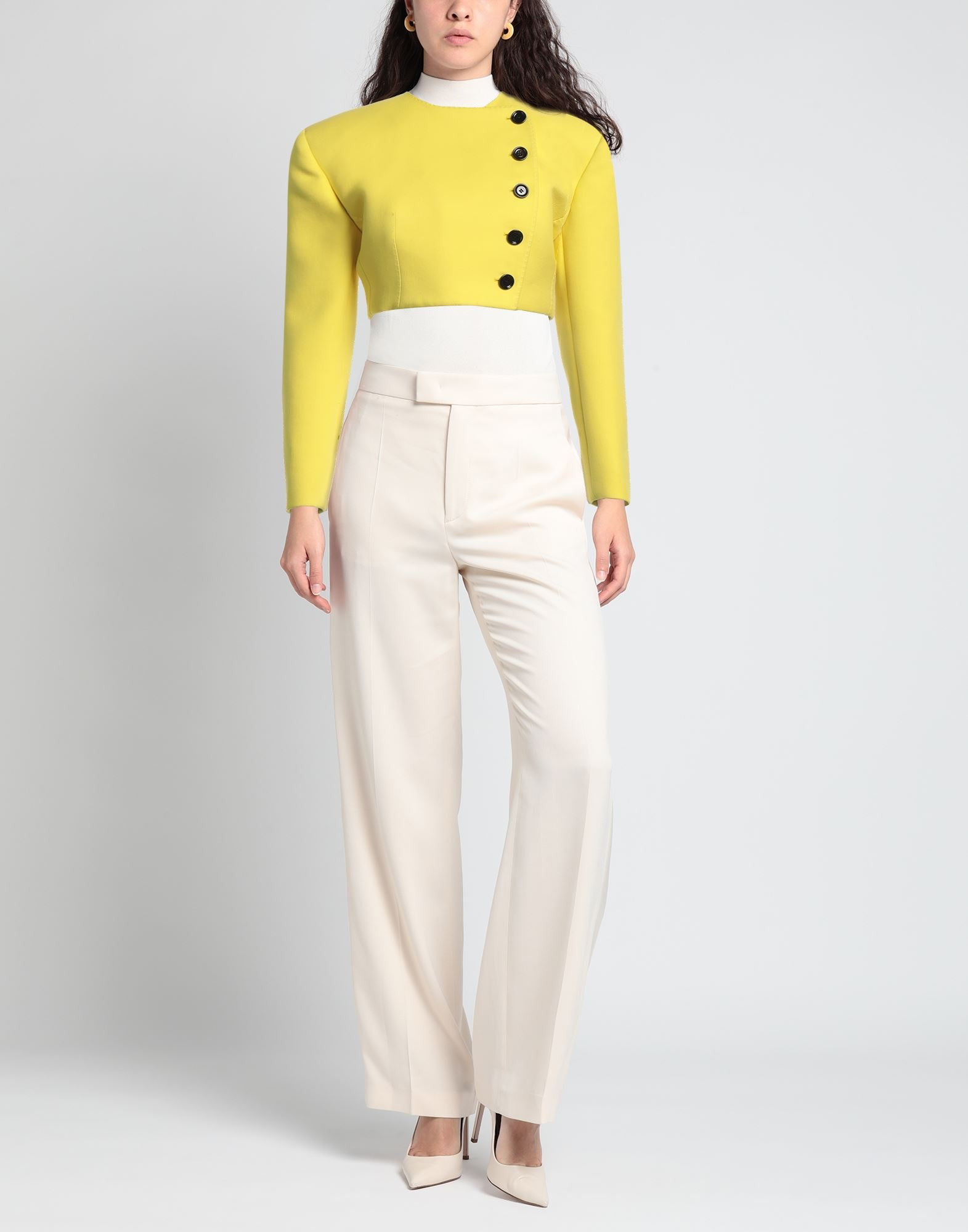 Yellow Women's Blazer - 3