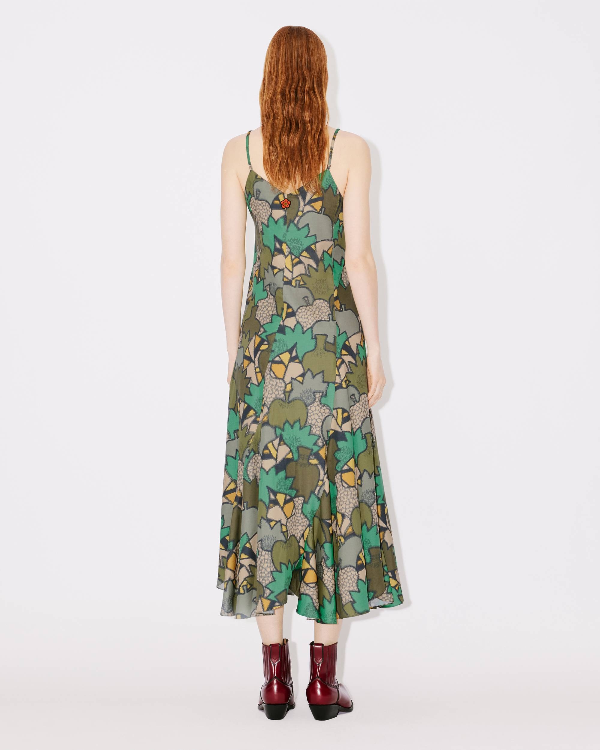 'Kimono KENZO Camo' long dress - 4